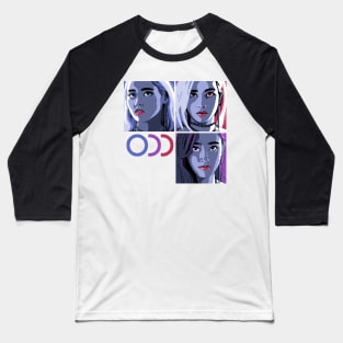 LOONA Odd Eye Circle (original pixelart) Baseball T-Shirt